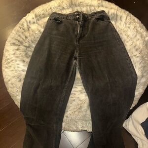 Zara Black Boyfriend Jeans Classic Style